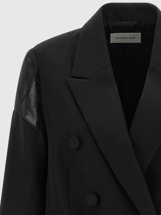 25FW 아르마리움 자켓 ARMTMB010W022002 Black - ARMARIUM