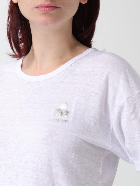 26SS 이자벨마랑에뚜왈 반팔 티셔츠 TS0315FBA1N10E 20WH White - ISABEL MARANT ETOILE