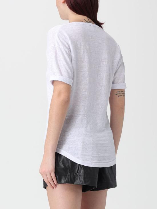 26SS 이자벨마랑에뚜왈 반팔 티셔츠 TS0315FBA1N10E 20WH White - ISABEL MARANT ETOILE