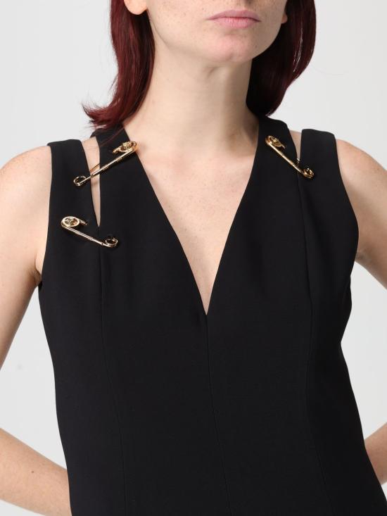 25FW 베르사체 롱 원피스 10203021A12825 1B000 Black - VERSACE