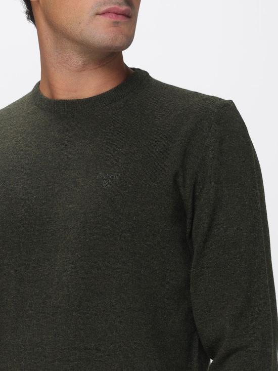 25FW 바버 스웨터 MKN0345 GN71 Green - BARBOUR