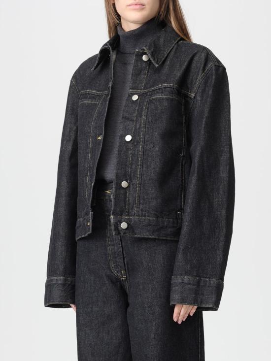 25FW 스튜디오 니콜슨 데님 자켓 TAHOESNW1230 Black - STUDIO NICHOLSON