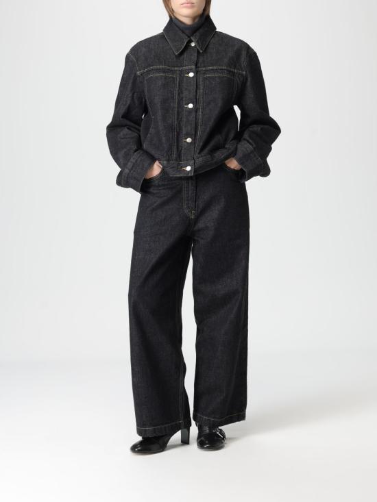 25FW 스튜디오 니콜슨 데님 자켓 TAHOESNW1230 Black - STUDIO NICHOLSON