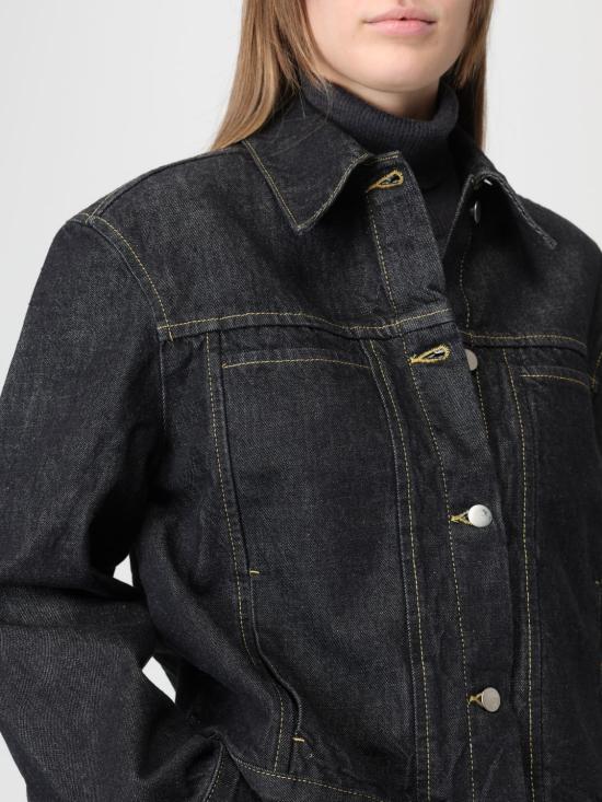 25FW 스튜디오 니콜슨 데님 자켓 TAHOESNW1230 Black - STUDIO NICHOLSON