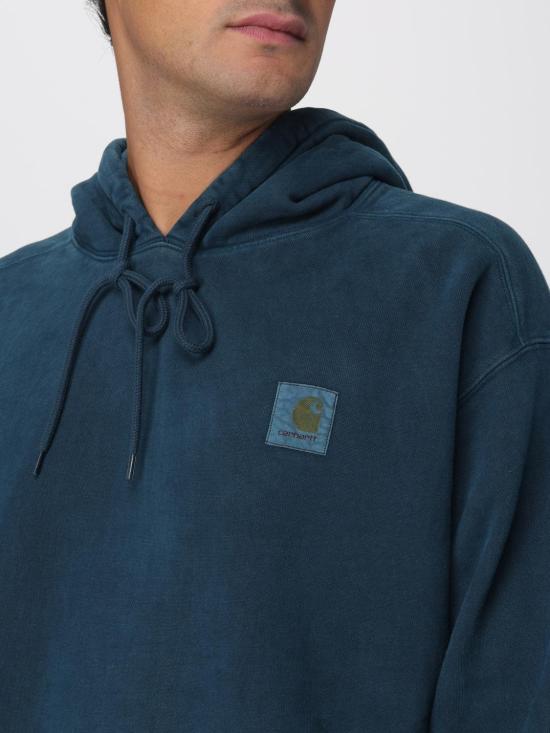 25FW 칼하트 WIP 긴팔 티셔츠 I029523 0AUGD Petroleum Blue - CARHARTT WIP