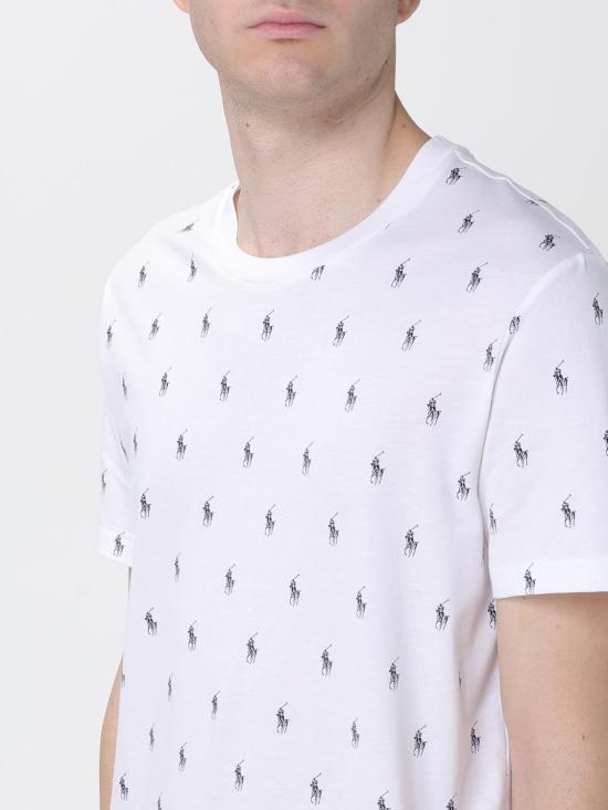 25FW 폴로 랄프로렌 반팔 티셔츠 714899612 001 White - POLO RALPH LAUREN