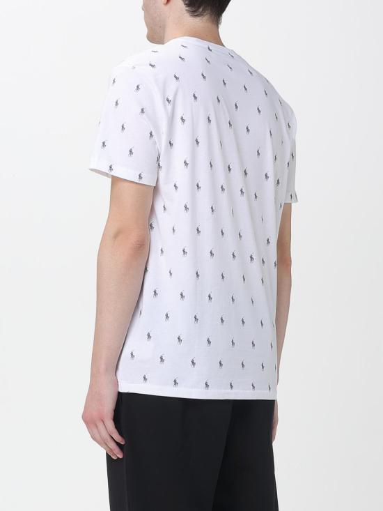 25FW 폴로 랄프로렌 반팔 티셔츠 714899612 001 White - POLO RALPH LAUREN