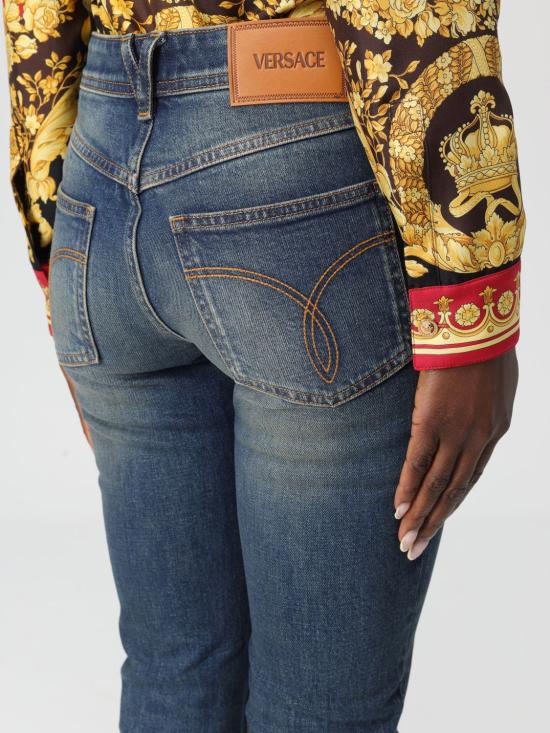 25FW 베르사체 데님 팬츠 10221361A16355 1D800 Denim - VERSACE
