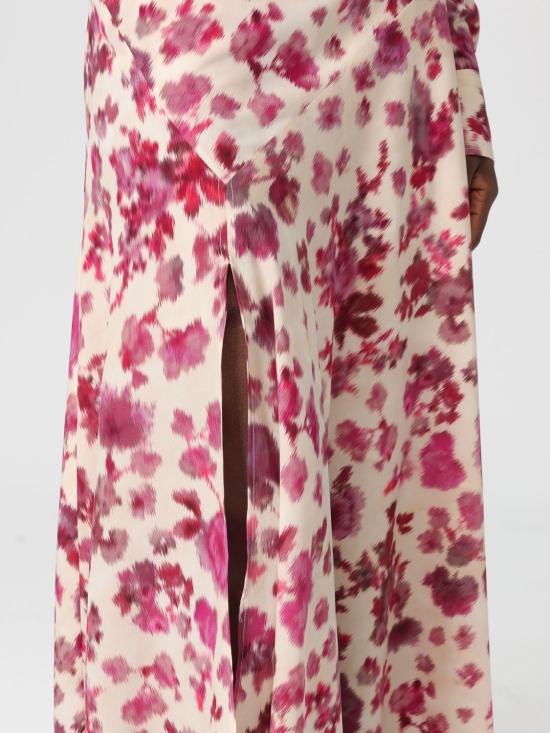 26SS 이자벨마랑에뚜왈 롱 스커트 JU0012FBD1J11I 40PK Pink - ISABEL MARANT ETOILE