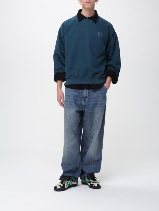 25FW 칼하트 WIP 비스타 스웨트셔츠 I029522 0AUGD Petroleum Blue - CARHARTT WIP