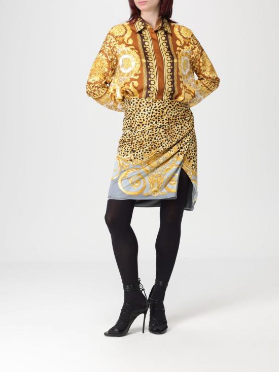 25FW 베르사체 스커트 10221231A16251 5E700 Grey - VERSACE