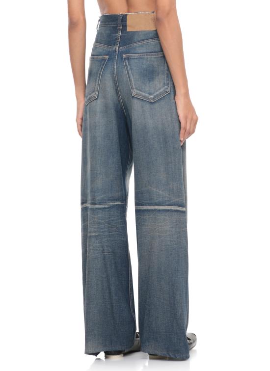 25FW MM6 메종마르지엘라 데님 팬츠 S52LA0266 M30017962 Blue - MM6 MAISON MARGIELA