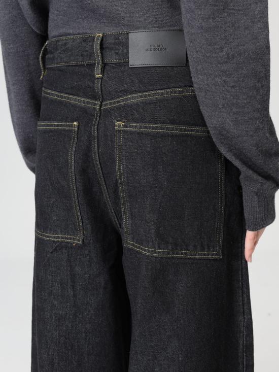 25FW 스튜디오 니콜슨 데님 팬츠 NEIVESNW1630 Black - STUDIO NICHOLSON