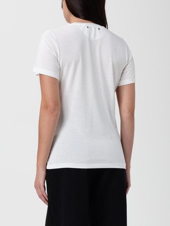25FW 골든구스 반팔 티셔츠 GWP02322P0211611616 White - GOLDEN GOOSE