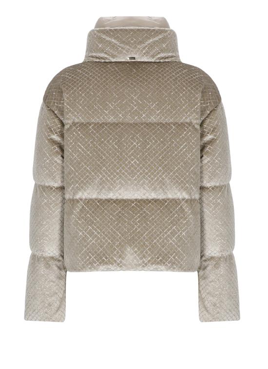 25FW 에르노 벨로아 크롭 다운 자켓 PI002161D 127511985 Beige - HERNO