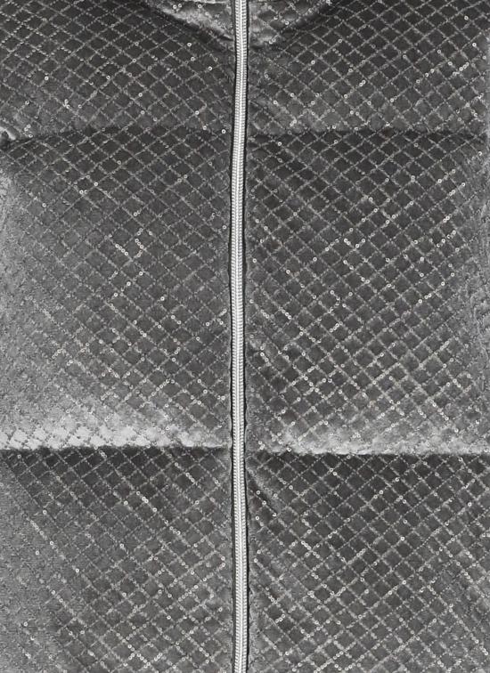 25FW 에르노 벨로아 크롭 다운 자켓 PI002161D 127519487 Grey - HERNO