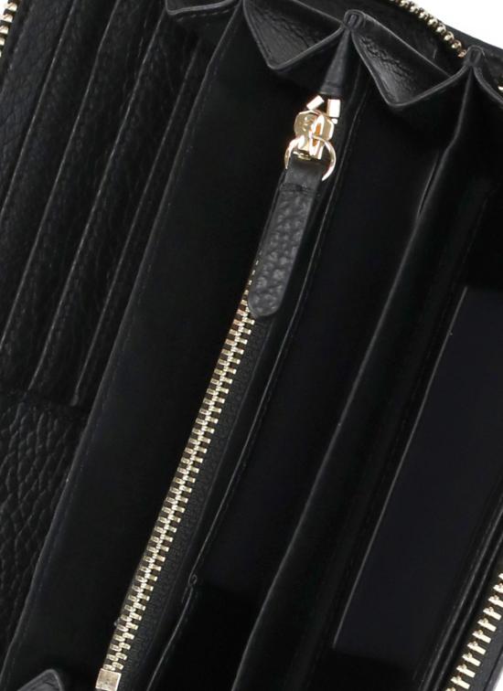 25FW 코치넬리 지갑 E2MW5113201 METALLIC SOFT001 Black - COCCINELLE