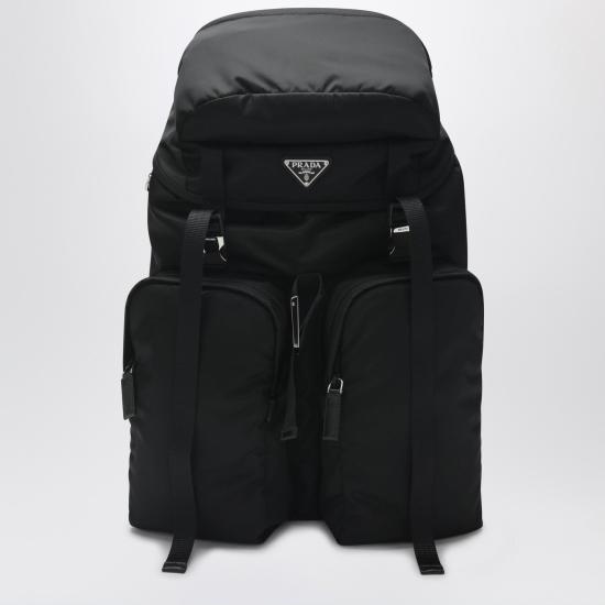 26SS 프라다 나일론 사피아노 삼각로고 백팩 2VZ019OOL2DMG Black