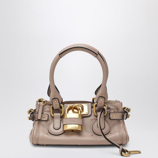 26SS 끌로에 스몰 그레인드 레더 패딩턴 백 CH26SS805P75 Pink