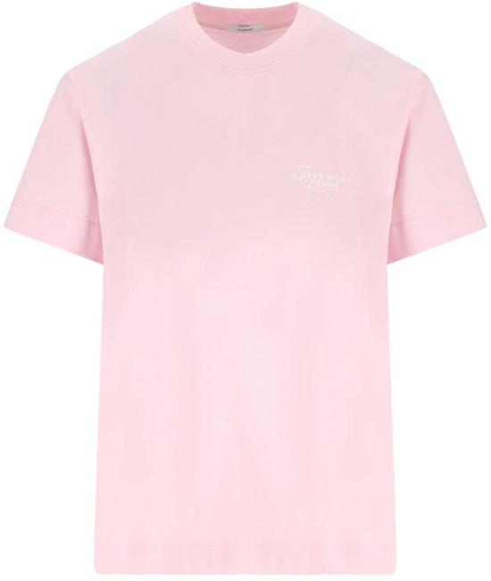 26SS 지방시 반팔 티셔츠 BW70FJP7A7681 PINK