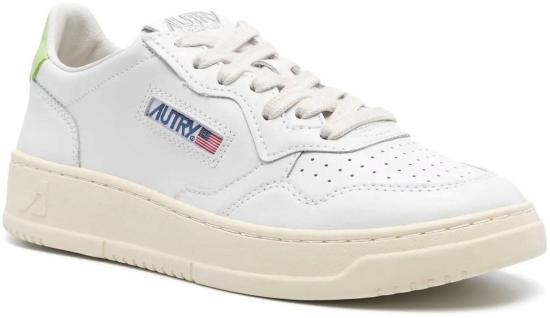 25FW 오트리 메달리스트 로우 스니커즈 AULWLL60 WHITE - AUTRY