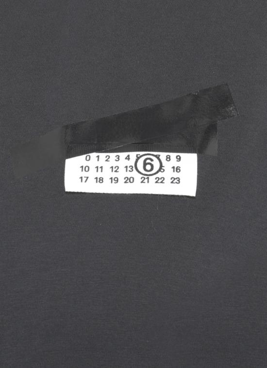 25FW MM6 메종마르지엘라 반팔 티셔츠 S62GD0210 M20115900 Black - MM6 MAISON MARGIELA