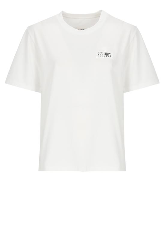 25FW MM6 메종마르지엘라 반팔 티셔츠 S62GD0210 M20115100 White