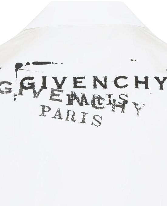 26SS 지방시 반팔 셔츠 BM618F1YJQ100 WHITE - GIVENCHY