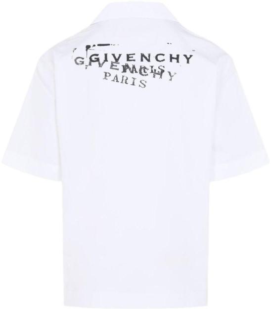 26SS 지방시 반팔 셔츠 BM618F1YJQ100 WHITE - GIVENCHY