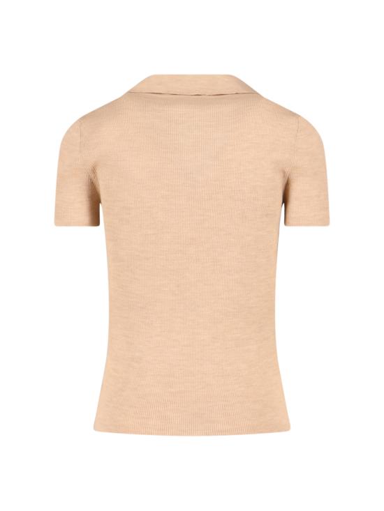 26SS 막스마라 반팔 티셔츠 2611361171600 010 Beige - MAX MARA