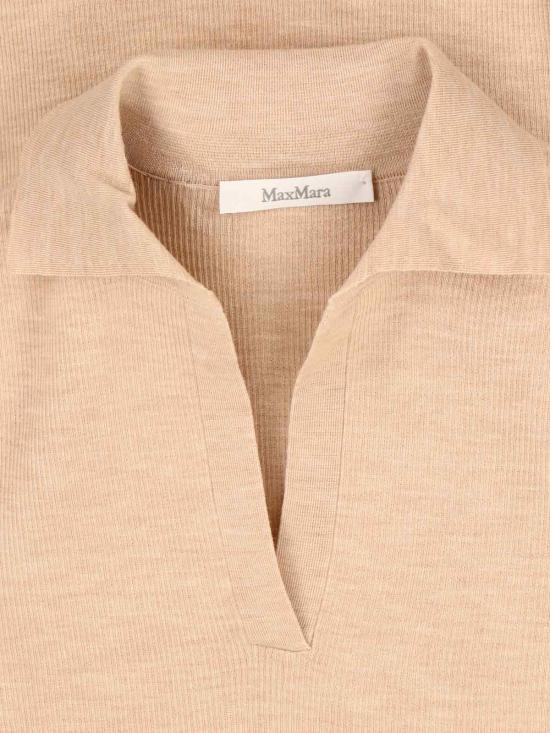 26SS 막스마라 반팔 티셔츠 2611361171600 010 Beige - MAX MARA