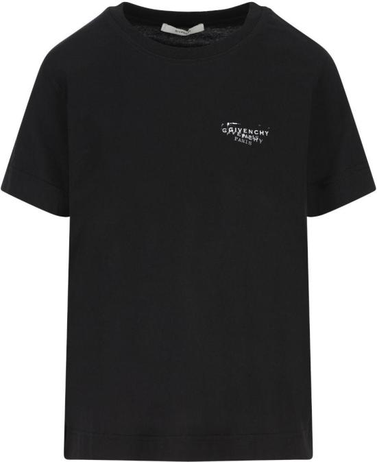 26SS 지방시 반팔 티셔츠 BW70FJP7A7001 BLACK