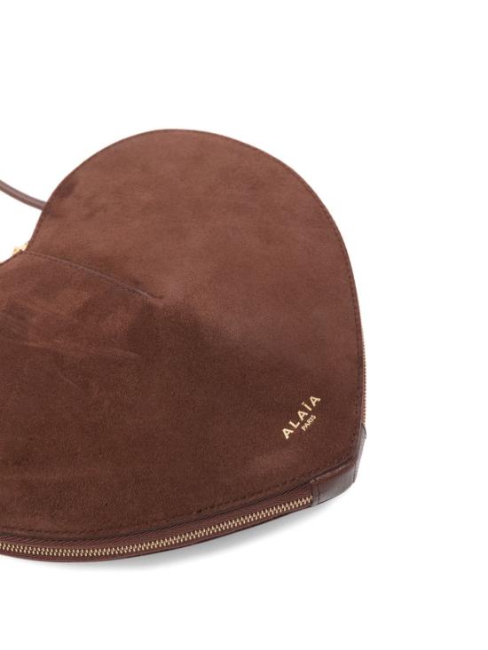 26SS 알라이아 숄더백 AA1P003CA577 743 BROWN - ALAIA