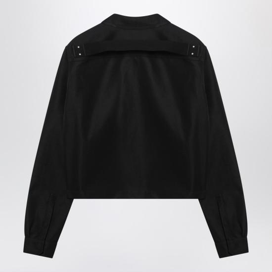 26SS 릭 오웬스 코트 RU01F2742CDU Black - RICK OWENS