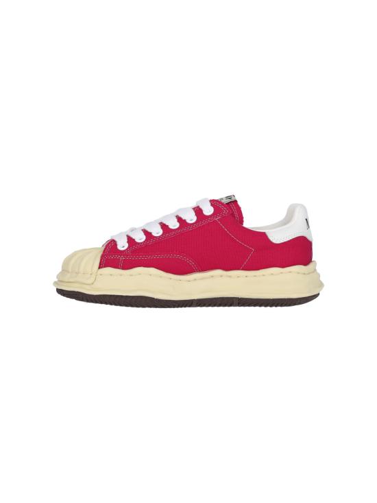 26SS 메종 미하라 야스히로 블레이키 VL OG 솔 캔버스 로우탑 A09FW732 RED DOM - MAISON MIHARA YASUHIRO