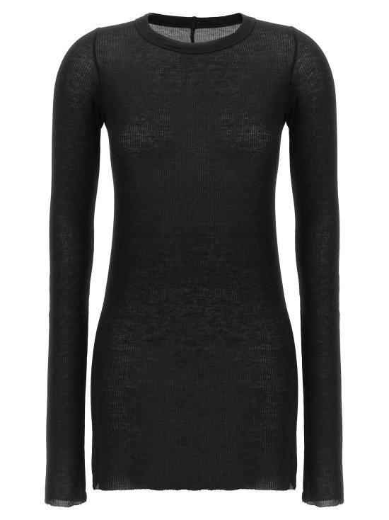 26SS 릭 오웬스 긴팔 티셔츠 RP01F6202RC09 Black