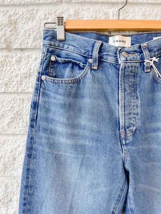  프레임 데님 팬츠 더 버티컬 크롭 진 드리프트 - FRAME