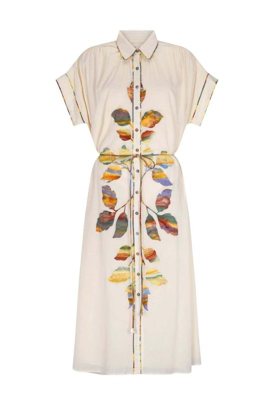  캐롤리나 케이 롱 원피스 캐롤라이나 K 발레리 카프탄 가르데니아 - CAROLINA K