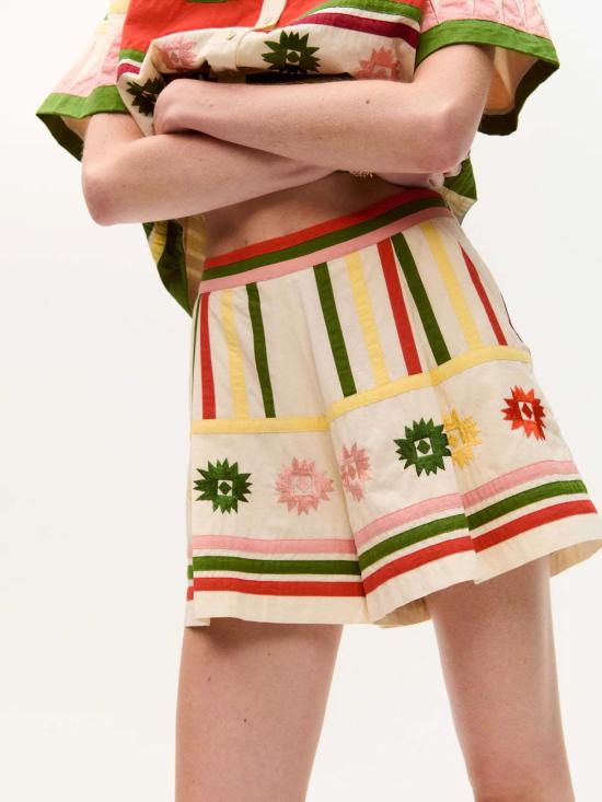  캐롤리나 케이 숏팬츠 캐롤라이나 K 로마 반바지 가데니아 - CAROLINA K