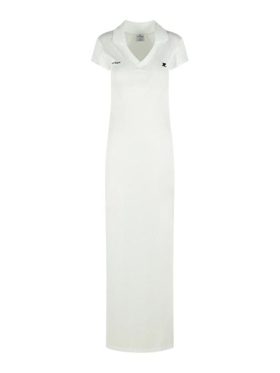 26SS 쿠레쥬 스포츠 폴로 롱 드레스 126JRO807JS01950098 White