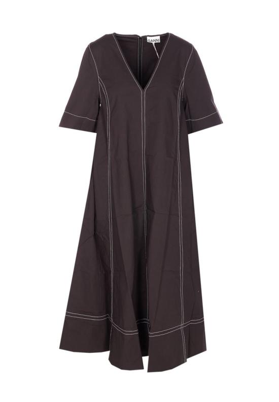 26SS 가니 원피스 A1030138099 Black