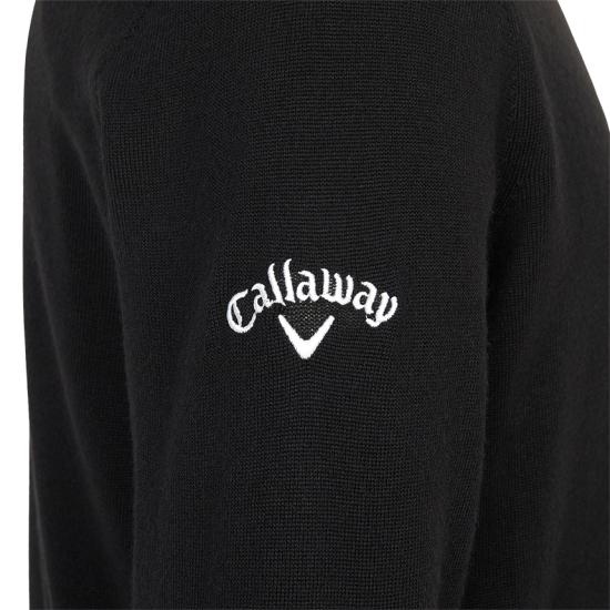25FW 캘러웨이 니트 베스트 CGGF7079019 BLACK DOM - CALLAWAY
