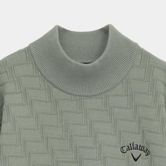 25FW 캘러웨이 터틀넥 C252181041181 KHAKI DOM - CALLAWAY