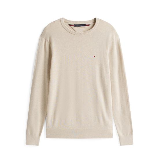 25FW 타미힐피거 스웨터 MW39999HGF HEATHERED OATMILK DOM