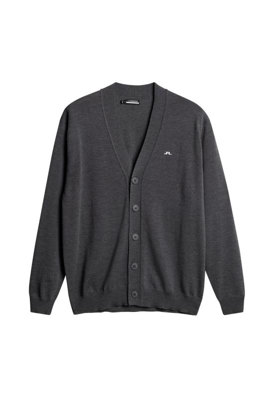  제이린드버그 가디건 GMKW12910U242 DARK GREY MELANGE DOM