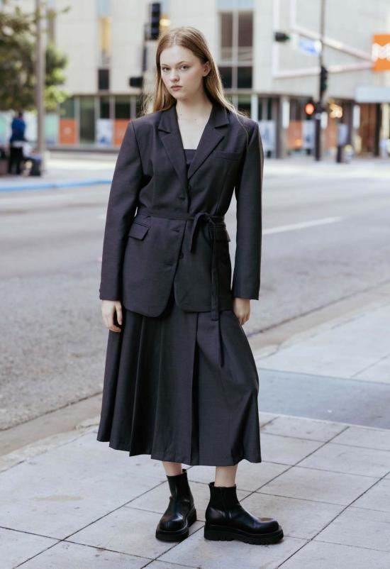  더 엔케이씨 스토어 수트 세트 Nkc 헤리티지 블레이저 차콜 - The NKC Store