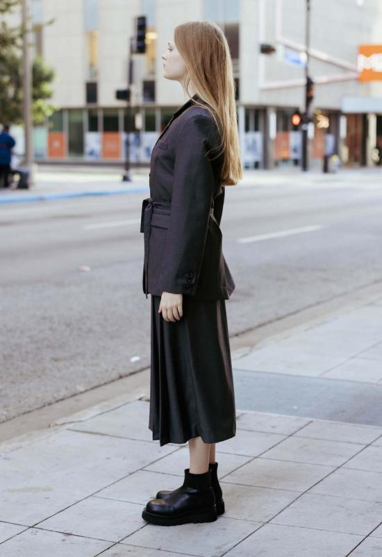  더 엔케이씨 스토어 수트 세트 Nkc 헤리티지 블레이저 차콜 - The NKC Store