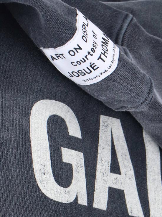 25FW 갤러리 디파트먼트 페인트 로고 후드 티셔츠 GPH50044VINTAGEBLACK VINTAGE BLACK DOM - GALLERY DEPT