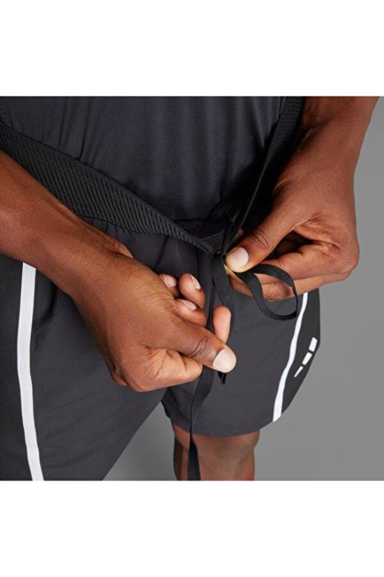 아디다스 숏팬츠 JE8245 Black White DOM - ADIDAS