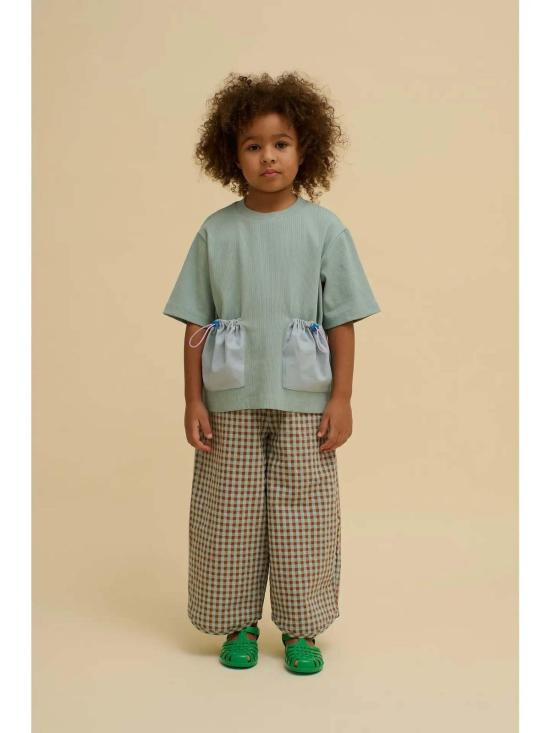  [키즈] OXOX Club 스트레이트 팬츠 옥스옥스 클럽 티일 체크 - OTHER BRANDS